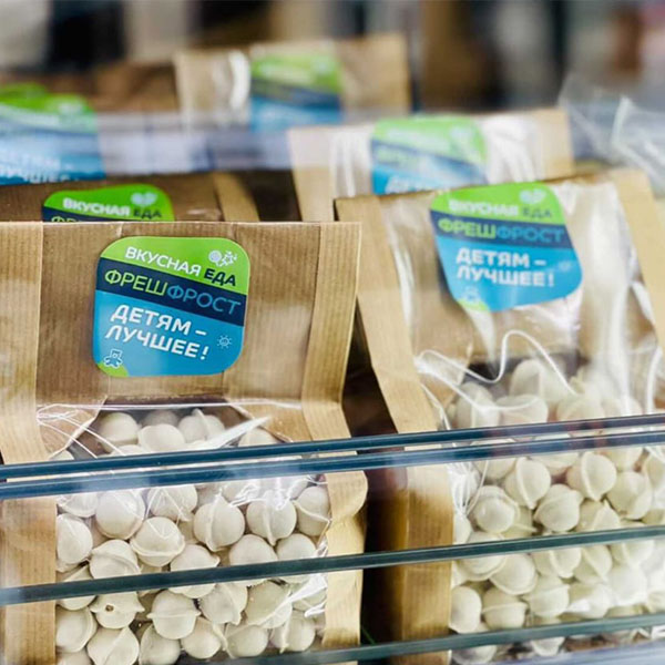 этикетка на пельмени