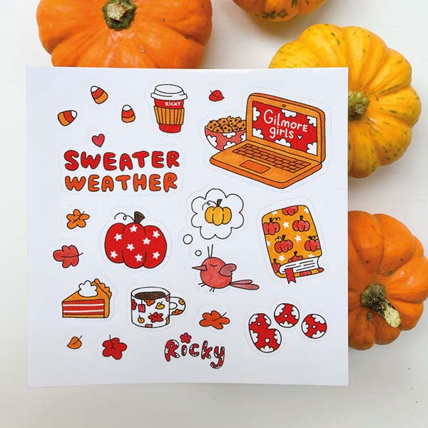 Набор наклеек julianamcqway